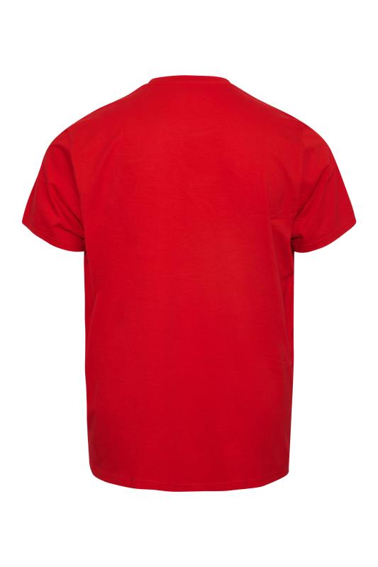 U.S. POLO ASSN. Big & Tall Red Authentic T-Shirt 4