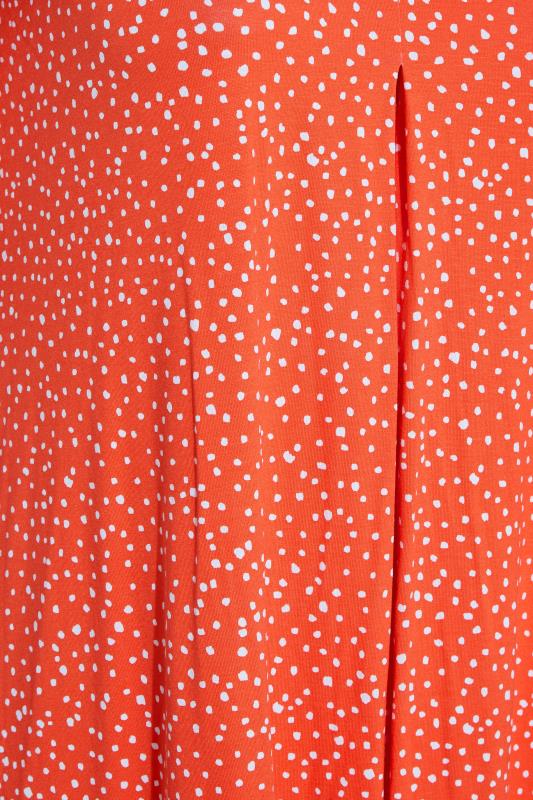 Curve Orange Spot Print Swing Vest Top_Z.jpg