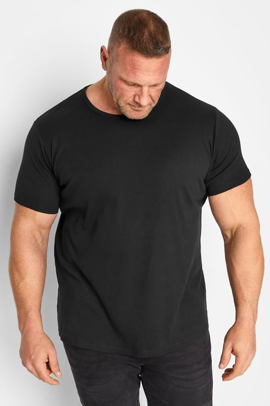 BadRhino Big & Tall 2 PACK Black Thermal T-Shirts | BadRhino 2