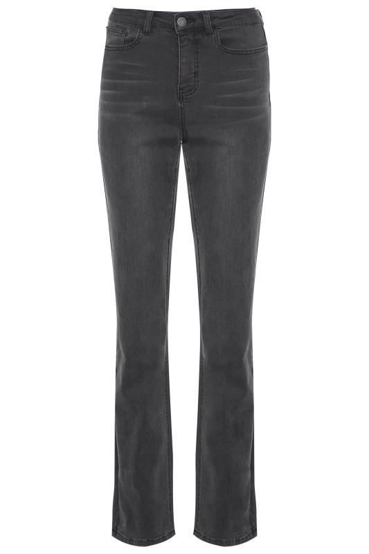 LTS MADE FOR GOOD Tall Black Washed Straight Leg Jeans 4
