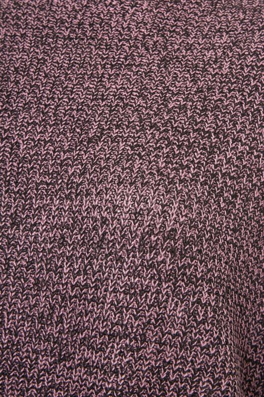 Mauve Purple Twist Oversized Knitted Jumper_S.jpg