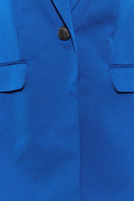 LTS Tall Women's Cobalt Blue Scuba Crepe Blazer | Long Tall Sally 5