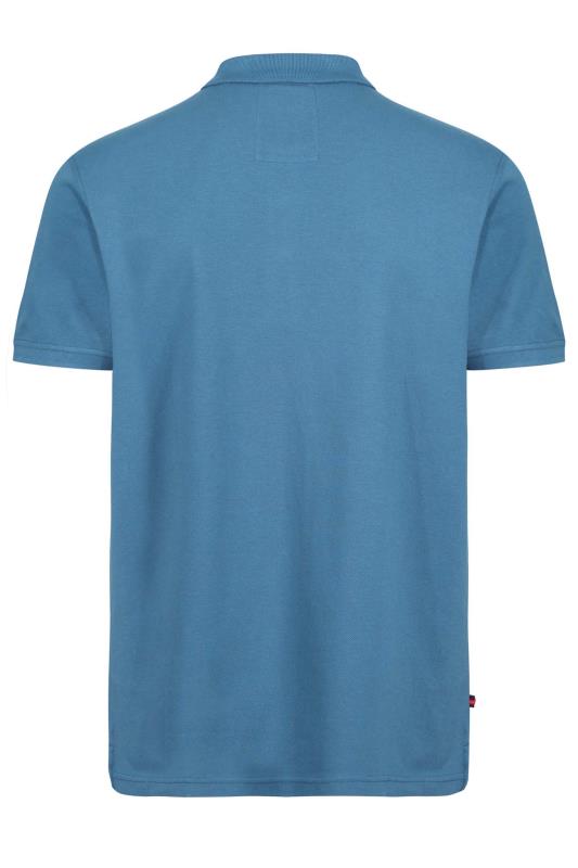 LUKE 1977 Big & Tall Blue Mead Polo Shirt 5