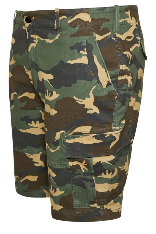 BadRhino Big & Tall Brown Camo Cargo Shorts | BadRhino 7