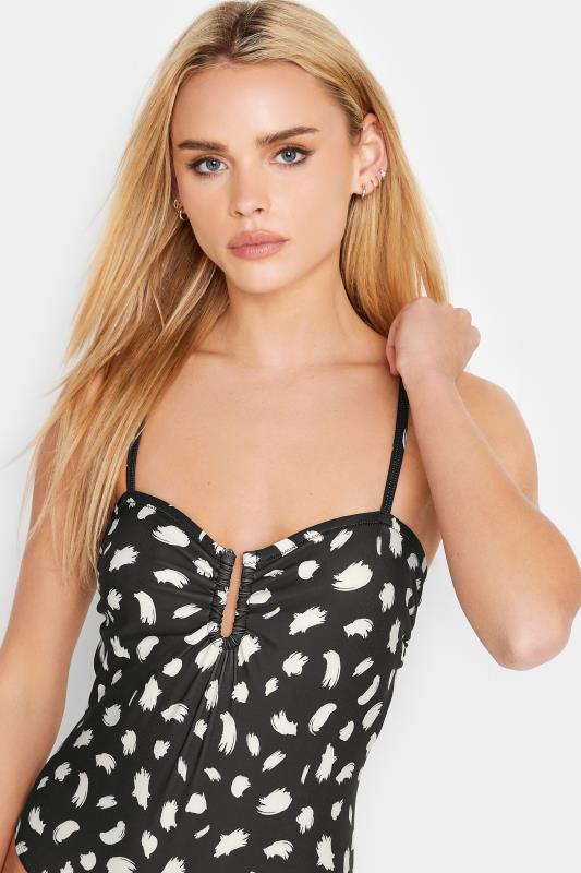 PixieGirl Black Dalmatian Print Sweetheart Swimsuit | PixieGirl 4