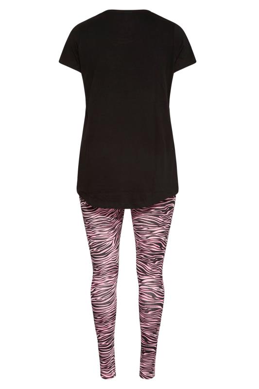 Black & Pink Zebra Print Pyjama Set_BK.jpg