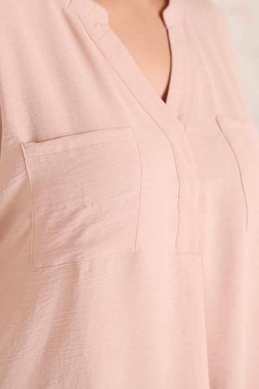 EVANS Plus Size 2 Pack Brown And Pink Utility Shirts | Evans 6