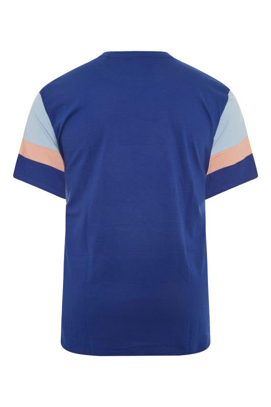 BadRhino Blue Cut & Sew Sleeve T-Shirt_BK.jpg
