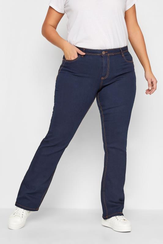  LTS Tall Indigo Blue RAE Stretch Bootcut Jeans
