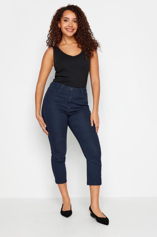 M&Co Indigo Blue Cropped Jeans | M&Co 1