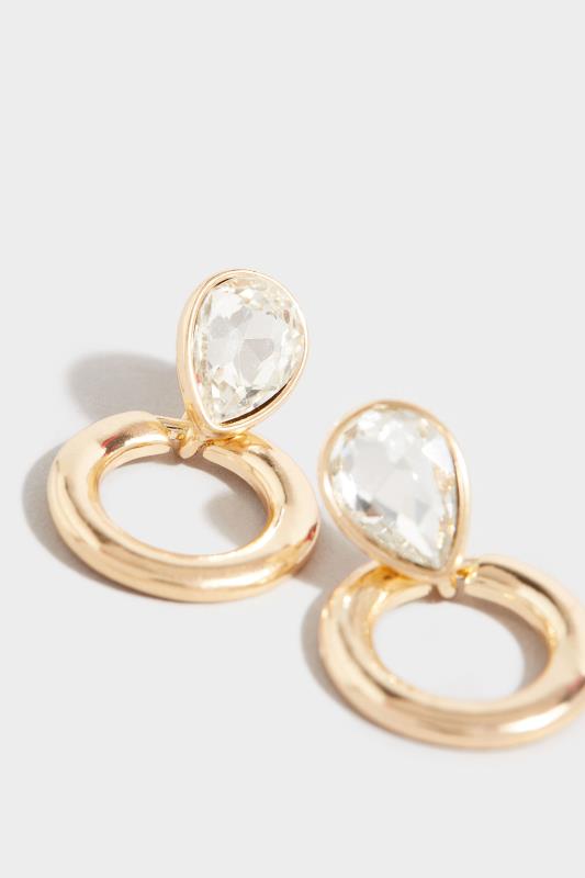 Gold Oval Diamante Hoop Earrings_D.jpg