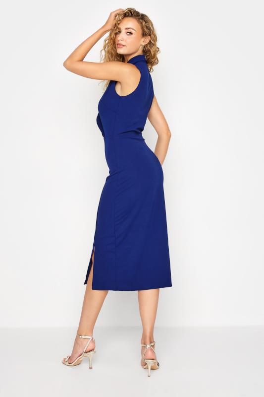 LTS Tall Women's Blue Scuba Blazer Dress | Long Tall Sally 3