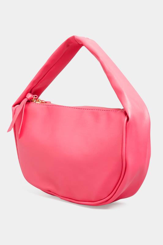 Bright Pink Slouch Handle Bag 1