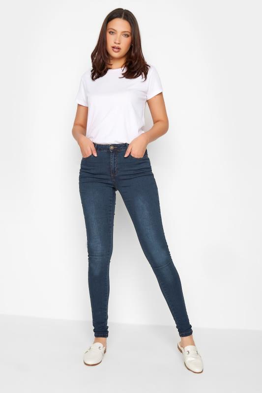 LTS Tall Women's Indigo Blue Skinny Stretch AVA Jeans | Long Tall Sally 2
