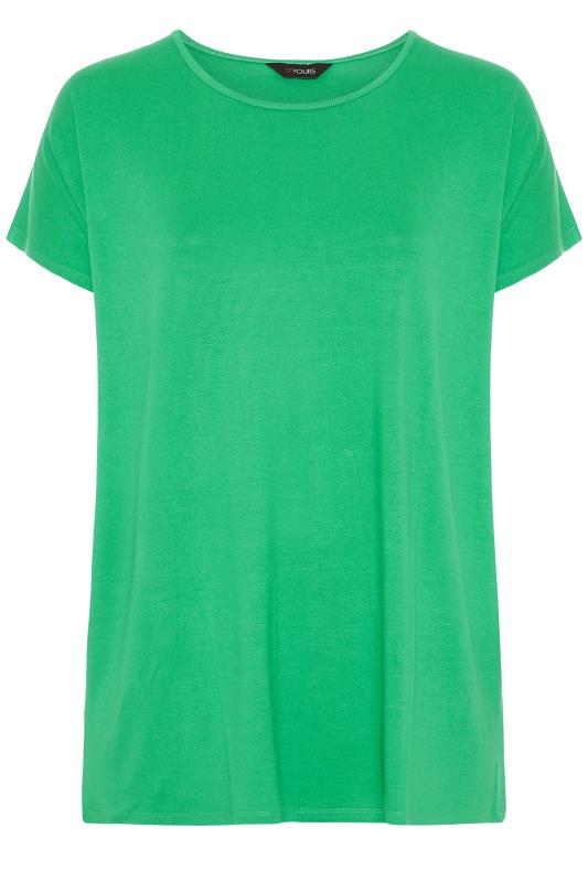 Emerald Green Grown On Short Sleeve T-shirt | Yours Clothing