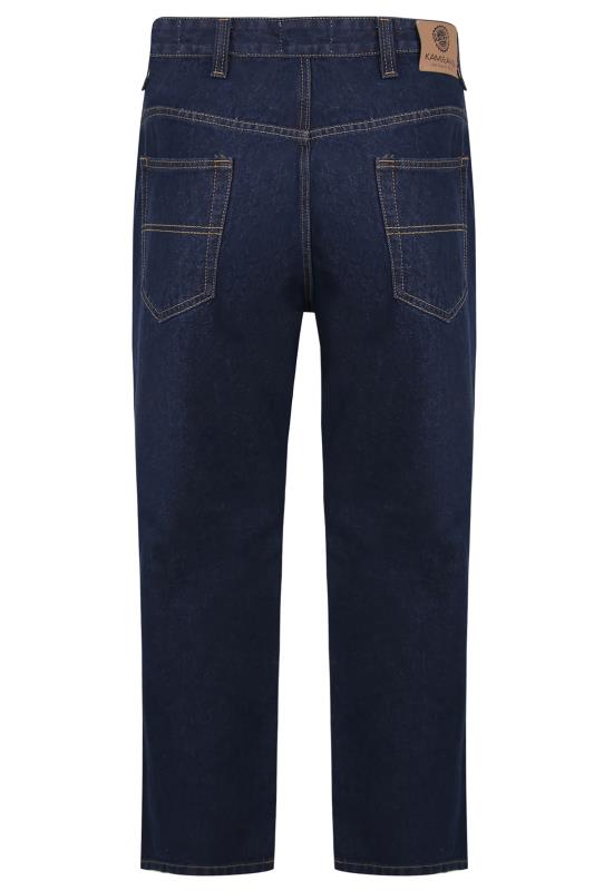 KAM Indigo Blue KBS 150 Straight Leg Jeans | BadRhino 4