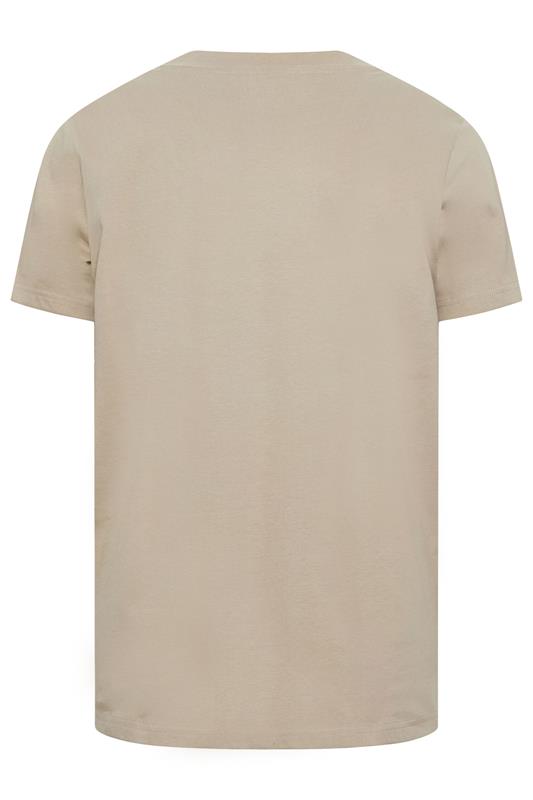BadRhino Big & Tall Stone Brown Heavyweight T-Shirt | BadRhino 6