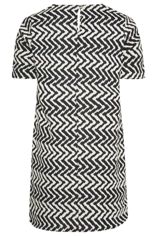 Black Chevron Print Tunic Dress_BK.jpg
