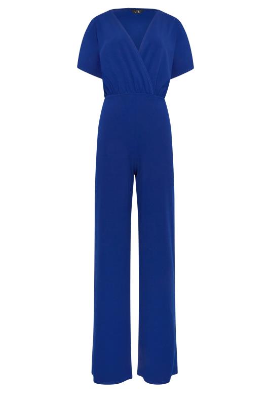 LTS Tall Women's Cobalt Blue Wide Leg Jumpsuit | Long Tall Sally  5