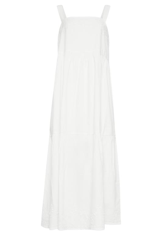 LTS Tall Women's White Embroidered Nightdress | Long Tall Sally 6
