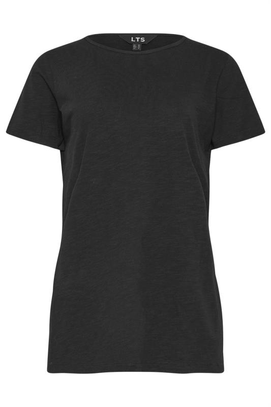 LTS Tall Womens Black Short Sleeve T-Shirt | Long Tall Sally 5