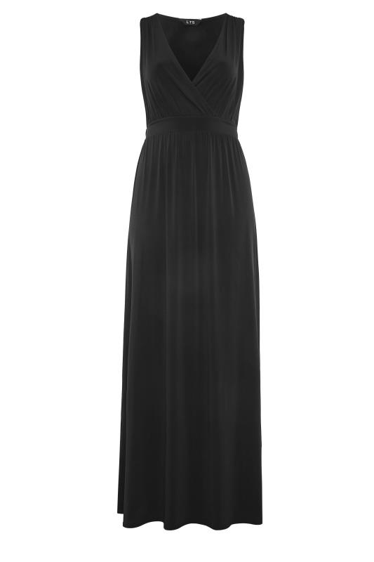 LTS Black V-Neck Maxi Dress | Long Tall Sally