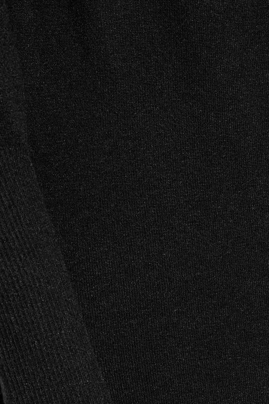 LTS Tall Black Long Sleeve Maxi Cardigan 5