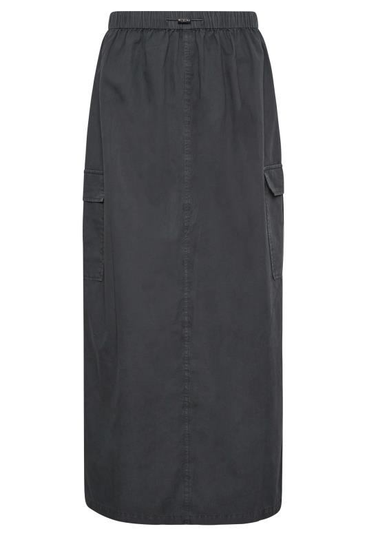LTS Tall Women's Black Parachute Maxi Skirt | Long Tall Sally 5