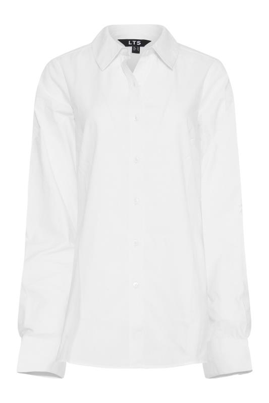 LTS Tall White Cotton Shirt 7