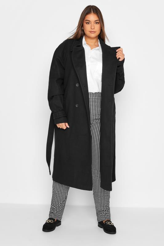 LTS Tall Womens Long Black Formal Trench Coat | Long Tall Sally 2