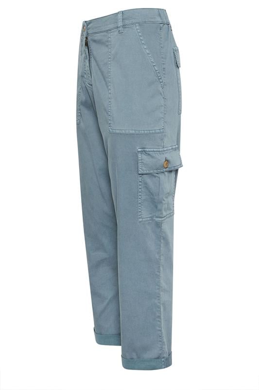M&Co Blue Cargo Trousers | M&Co 6