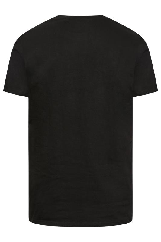 BadRhino Big & Tall Black 'Ride Or Die' Skull Print T-Shirt | BadRhino  4