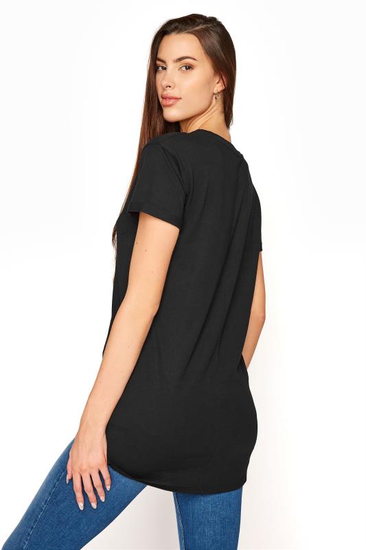 LTS MADE FOR GOOD Tall Black Organic Cotton Blend Pocket T-Shirt 3