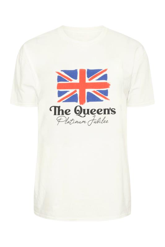 Curve White 'The Queen's Platinum Jubilee' T-Shirt 4