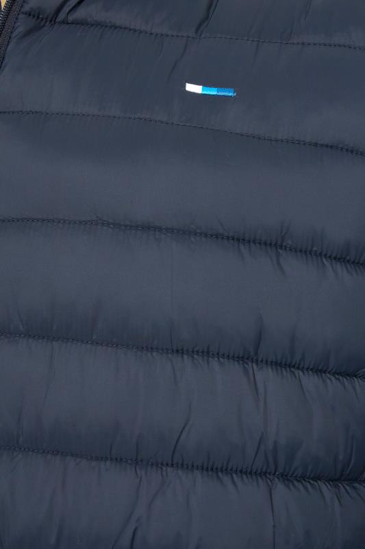 BadRhino Big & Tall Navy Blue Water Resistant Puffer Jacket 2