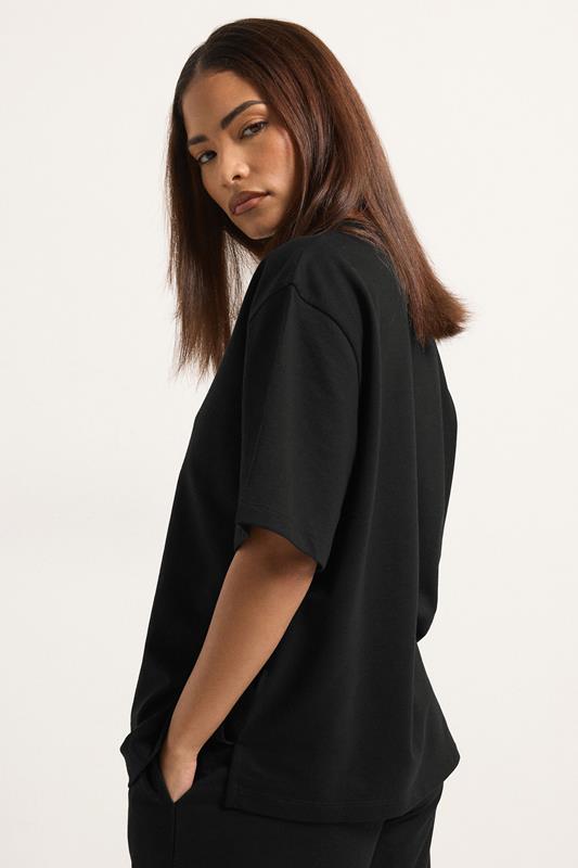 PixieGirl Petite Women's Black Cotton T-Shirt | PixieGirl 2