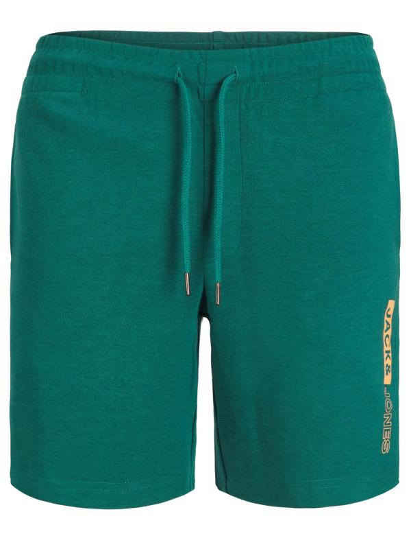JACK & JONES Big & Tall Green Logo Jogger Shorts | BadRhino 3