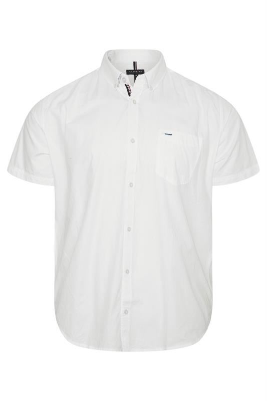 BadRhino White Cotton Poplin Short Sleeve Shirt_F.jpg