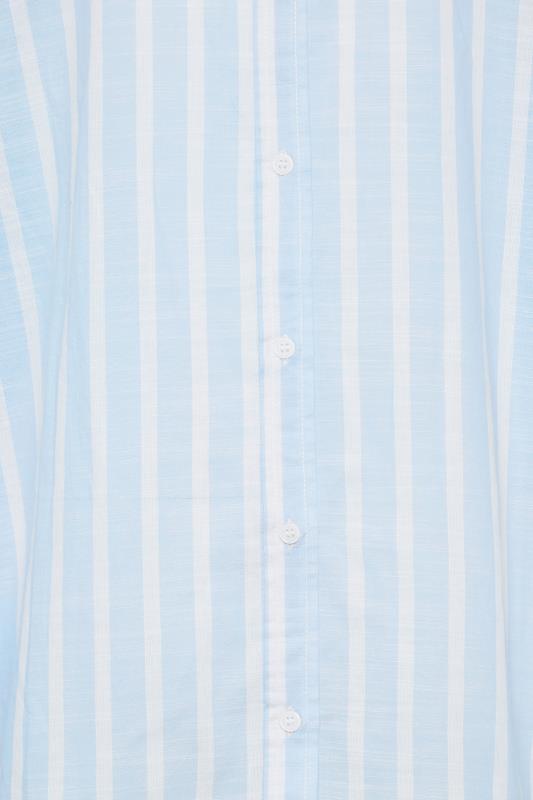 LTS Tall Light Blue Oversized Stripe Shirt | Long Tall Sally  9