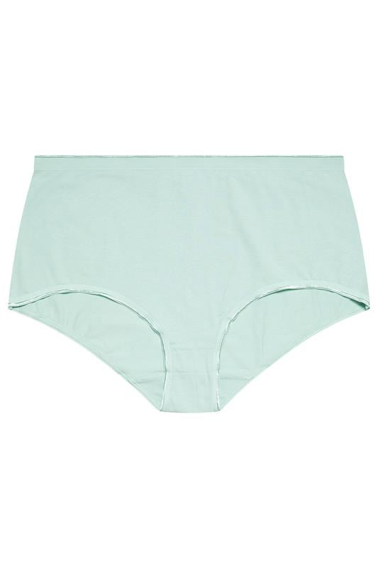 YOURSET 5 PACK Plus Size Blue Leaf Print Full Briefs | Yours Clothing 7