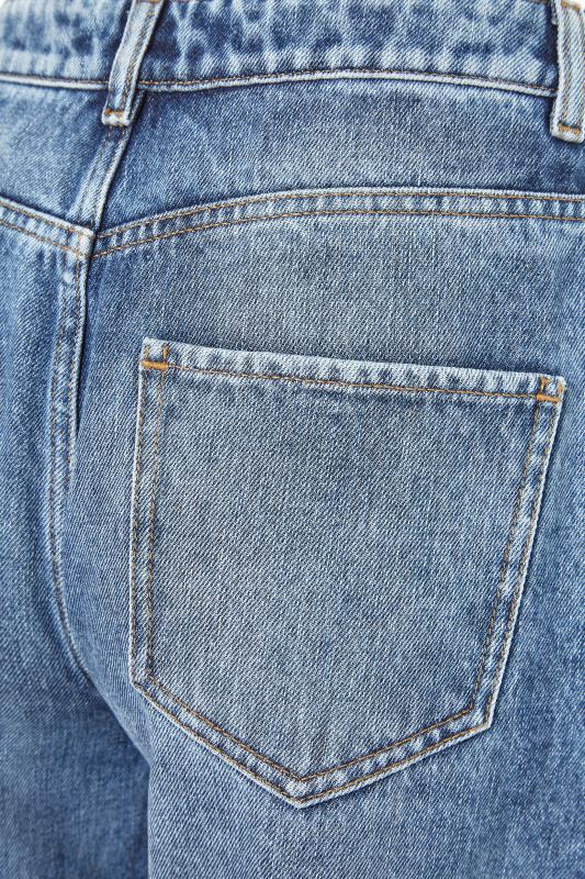 Tall Women's LTS Blue Acid Wash Boyfriend Jeans | Long Tall Sally 4