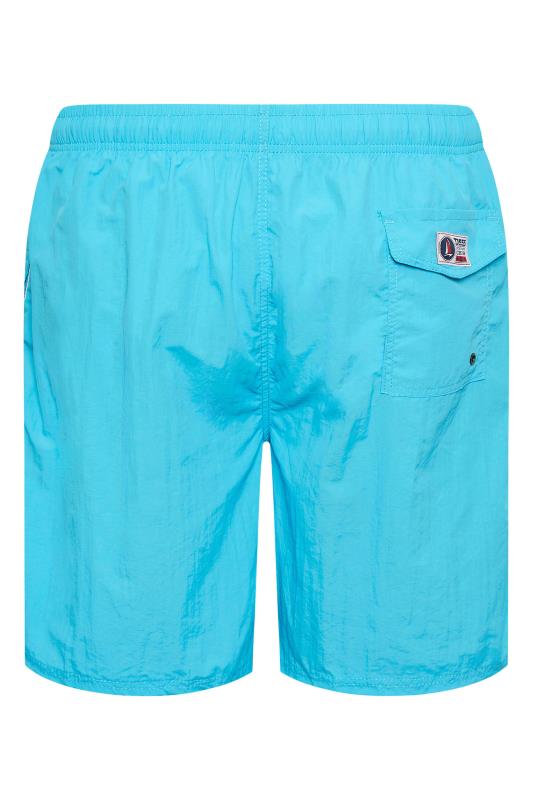 D555 Aqua Blue Swim Shorts | BadRhino 5