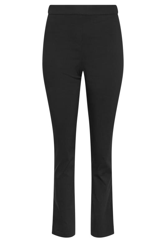 M&Co Black Straight Leg Bengaline Trousers | M&Co  6
