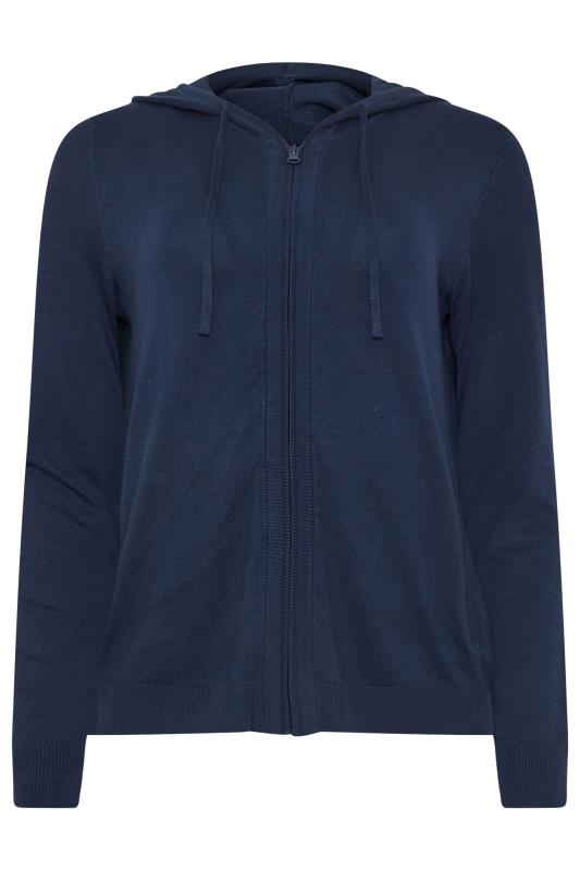 M&Co Navy Blue Knitted Hoodie | M&Co 6