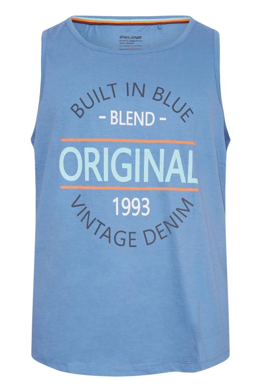 BLEND Big & Tall Blue Original Vest 2