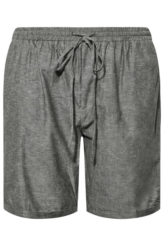 BadRhino Big & Tall Grey Cotton Shorts 4