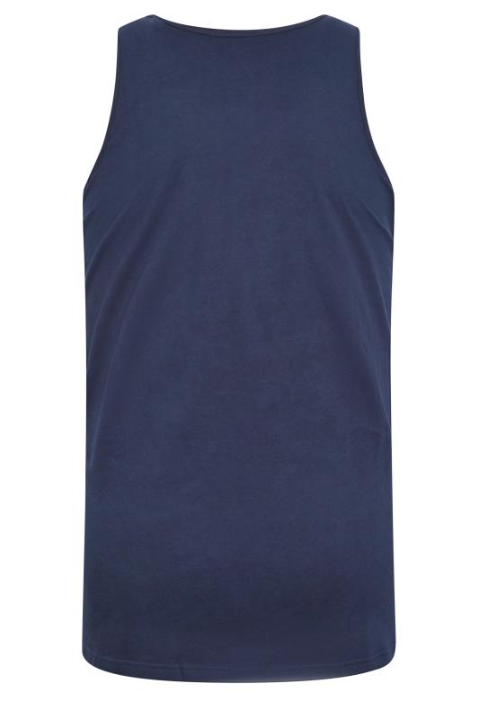 BadRhino Big & Tall 2 PACK Blue 'Supertubes' Print Vests | BadRhino 6