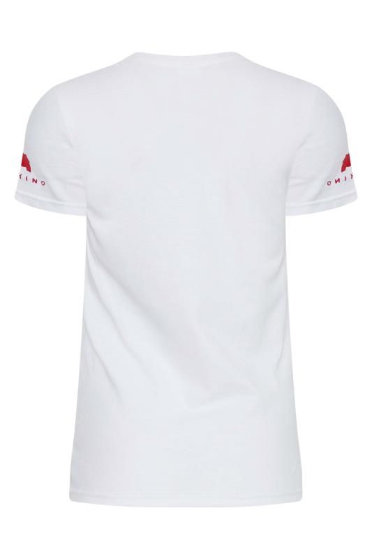 BadRhino Women's White Ultimate Strongman T-Shirt 2