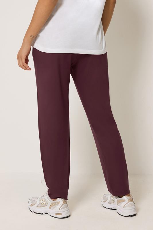 PixieGirl Petite Women's Burgundy Red Harem Trousers | PixieGirl 2