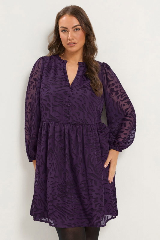 Plus Size Purple Dresses